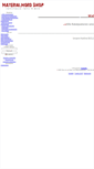 Mobile Screenshot of materialmordshop.de
